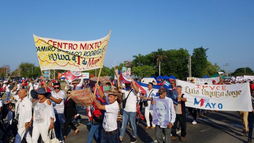 2023 May Day Parade in Las Tunas