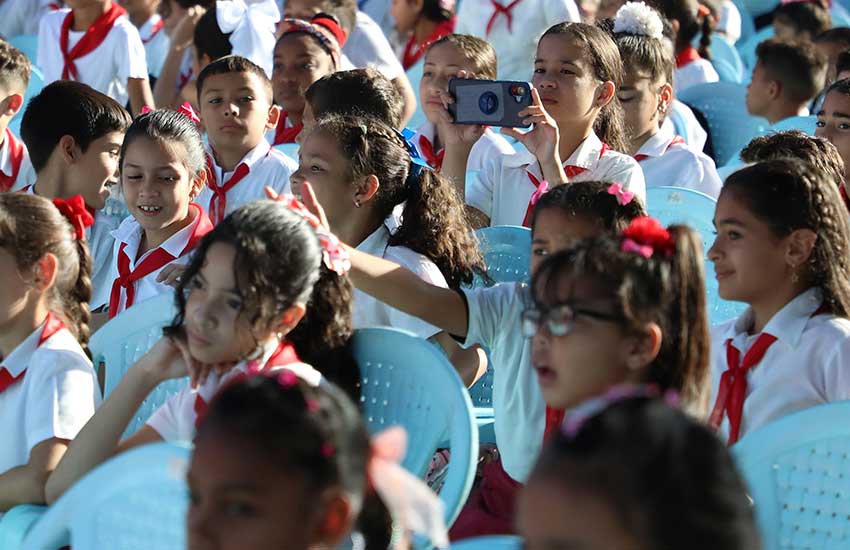 Provincial ceremony for April 4th in Las Tunas.
