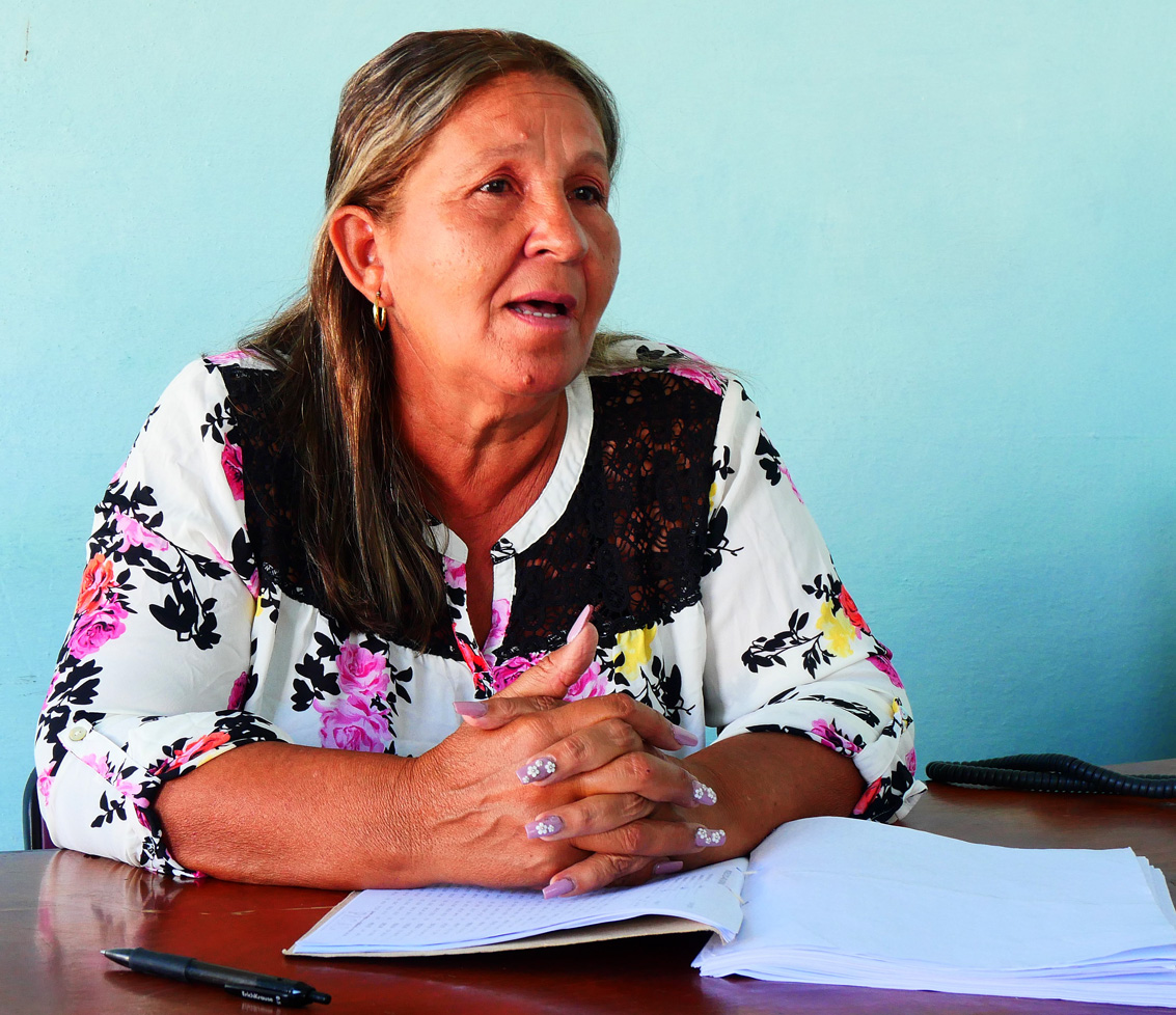 Piedad Herrera Núñez, director of the Las Tunas Communal Services Company.