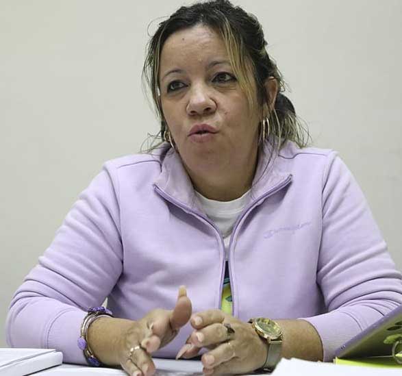 Yaniceidis Lluch Pupo, mayor of the municipality of Las Tunas