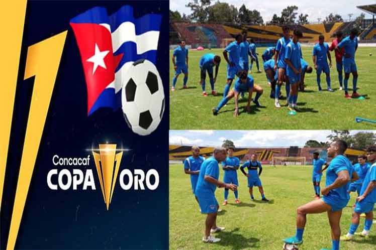 Cuba Futbol Copa Oro