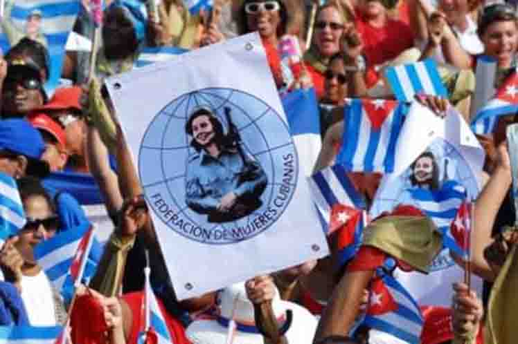 The Federation of Cuban Women celebrates is 63rd anniversary