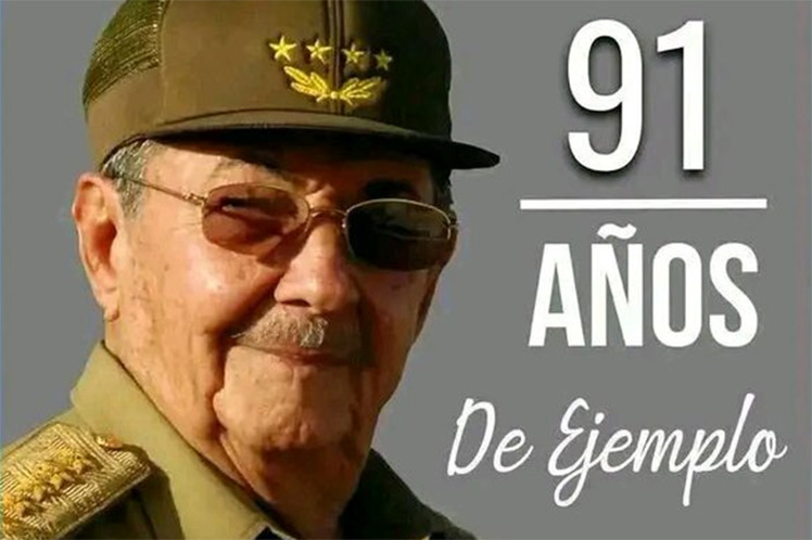 Raul Castro 91