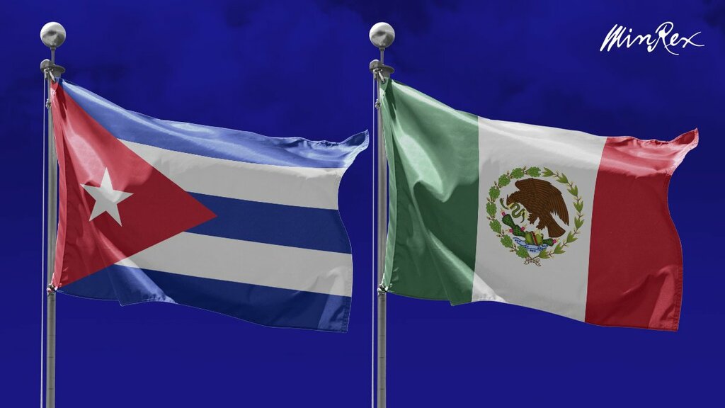 banderas cuba mexico