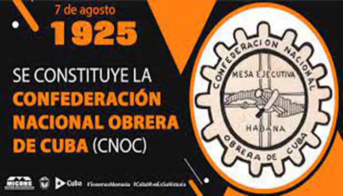 El 7 de agosto de 1925, bajo el liderazgo de Alfredo López, surgió la CNOC