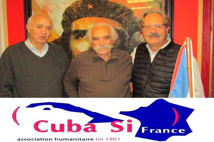 Cuba Francia solidaridad
