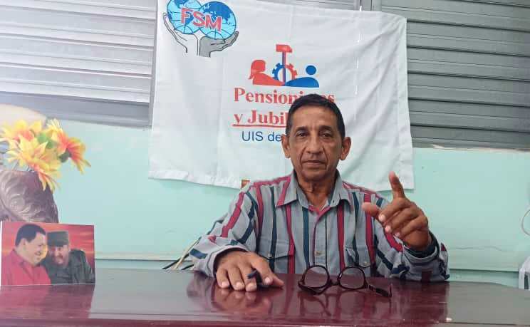 Pablo1 miembro de la Unión Internacional de Sindicatos UIS FSM
