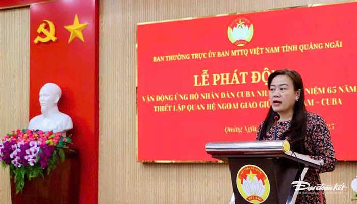Duong Thi Bich Diep, vicepresidenta del Instituto de Economía Verde de Vietnam.