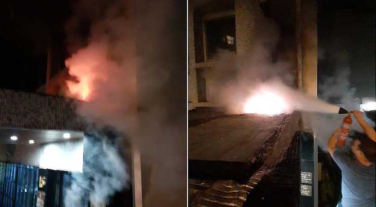 Terrorist attack with Molotov cocktails against Cuban Embassy in Paris.