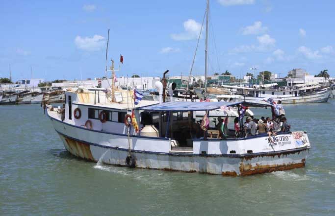 The organizers have expressed concern regarding security risks on the high seas, noting that during the Trump administration, more than 40 attacks against vessels were recorded in the Caribbean and the Pacific.