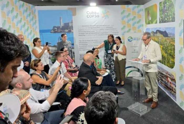 Cuba's Minister of Science, Technology, and Environment, Armando Rodríguez.