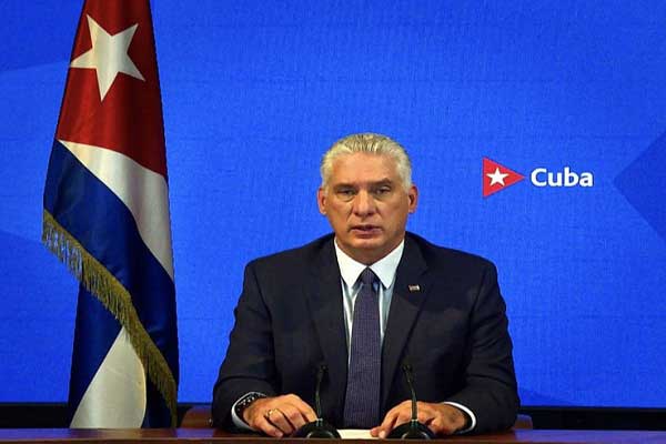 ​Cuban President Miguel Díaz-Canel addressed the UN high-level meeting to commemorate the 20th anniversary of the Durban Declaration and Program of Action, adopted in South Africa.