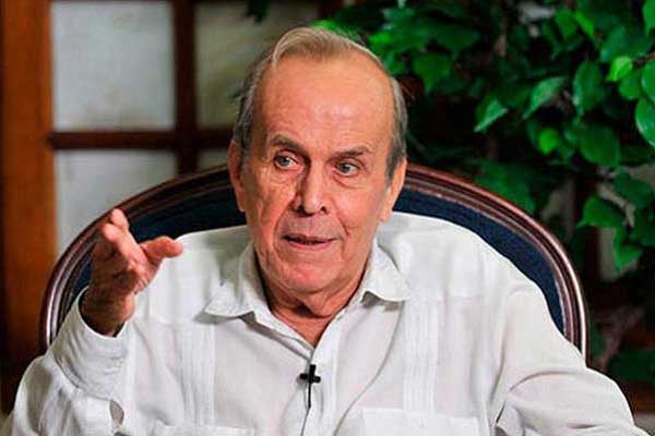 Renowned Cuban politician and diplomat Ricardo Alarcón passed away