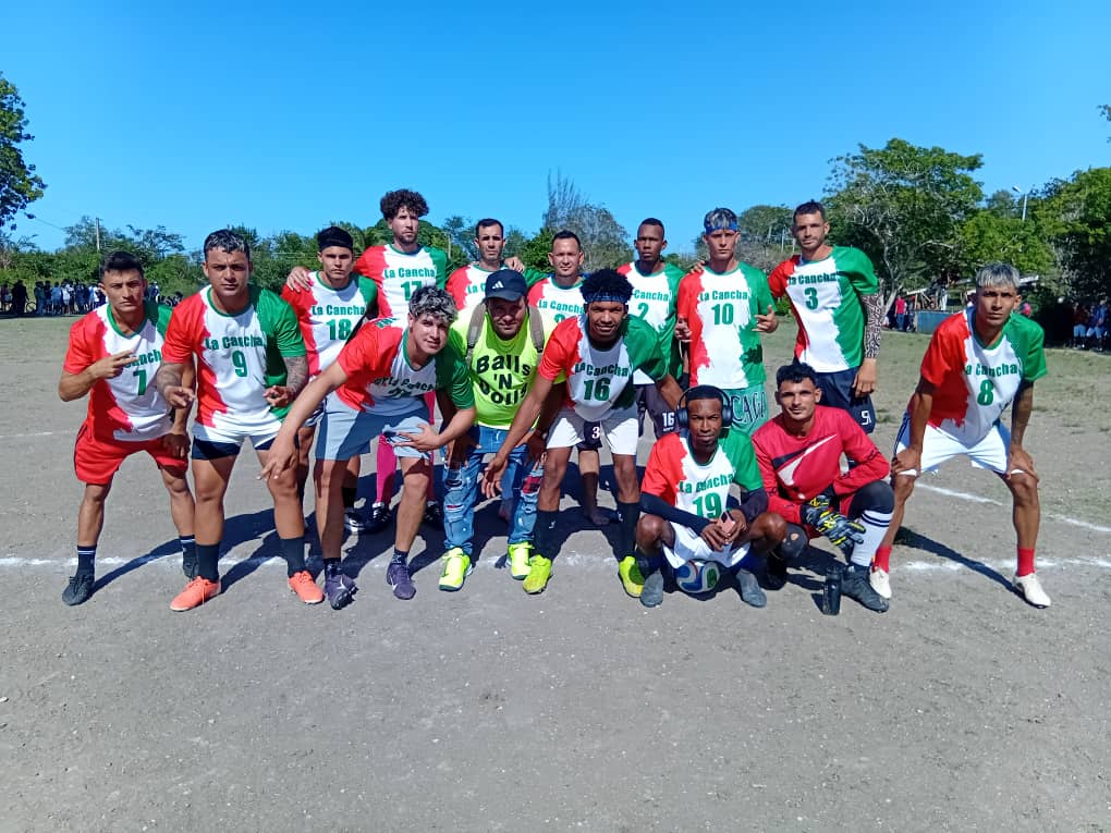 La Cancha se corona campeón del fútbol en Puerto Padre 