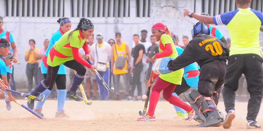 Brizaida Ramos and Yunia Milanese did not score in the final, but they unbalance any defense system. 