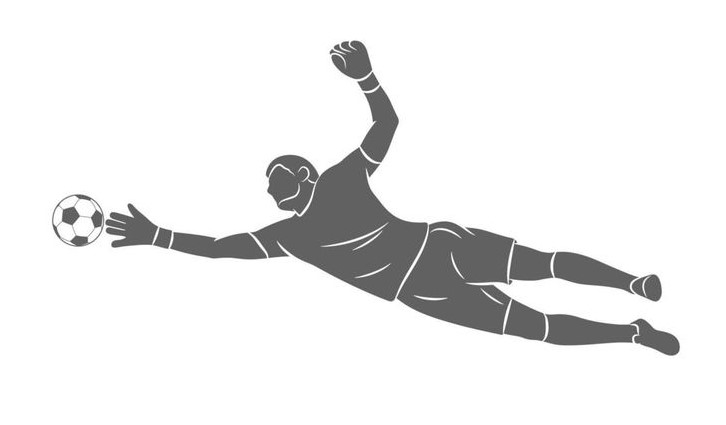 fútbol portero jugada