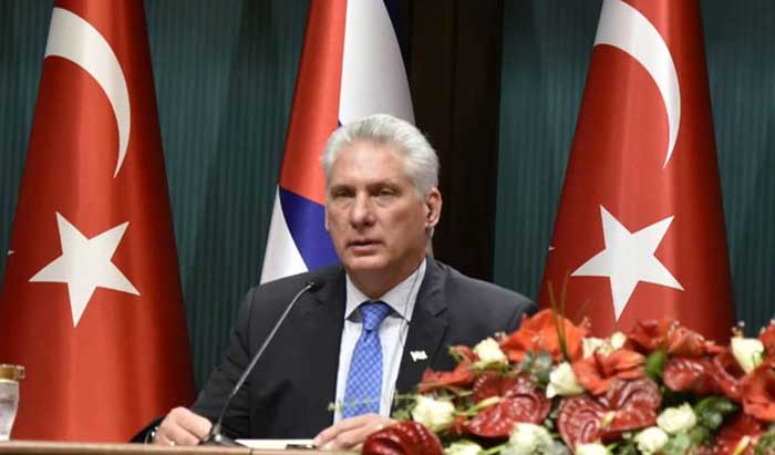 Cuban president favors diversification of relations with Türkiye