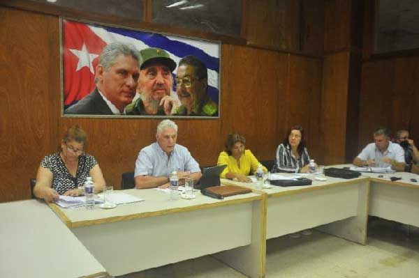El Jefe de Estado cubano en la CTE Ernesto Guevara de la Serna Foto: Brenda Castellanos