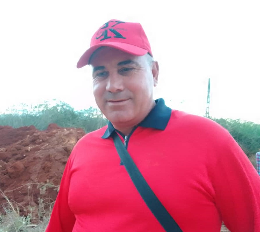Roberto Silva Labrada jefe de brigada de la constructora de Recursos Hidráulicosjpeg