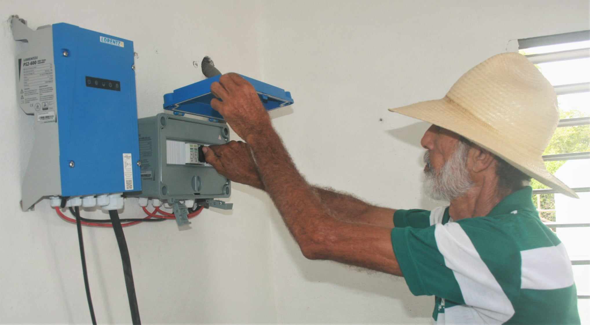 Put into operation of new solar-powered pumping systems
