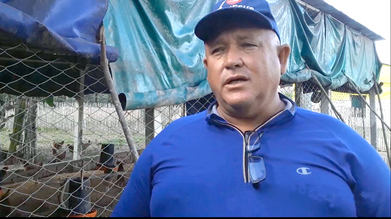 Junior Pérez Santos jefe colectivo laboral agropecuario sito piedra foto migueldn 4
