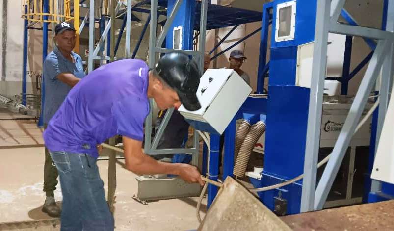 Las Tunas Grain Processing, Drying and Packaging Plant.
