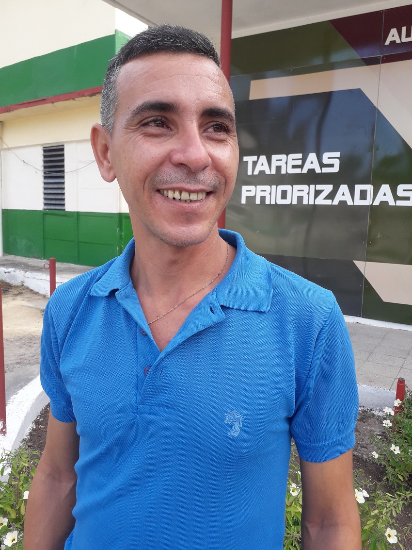 Yoandry Ávila presidente de la filial Actaf Las Tunas