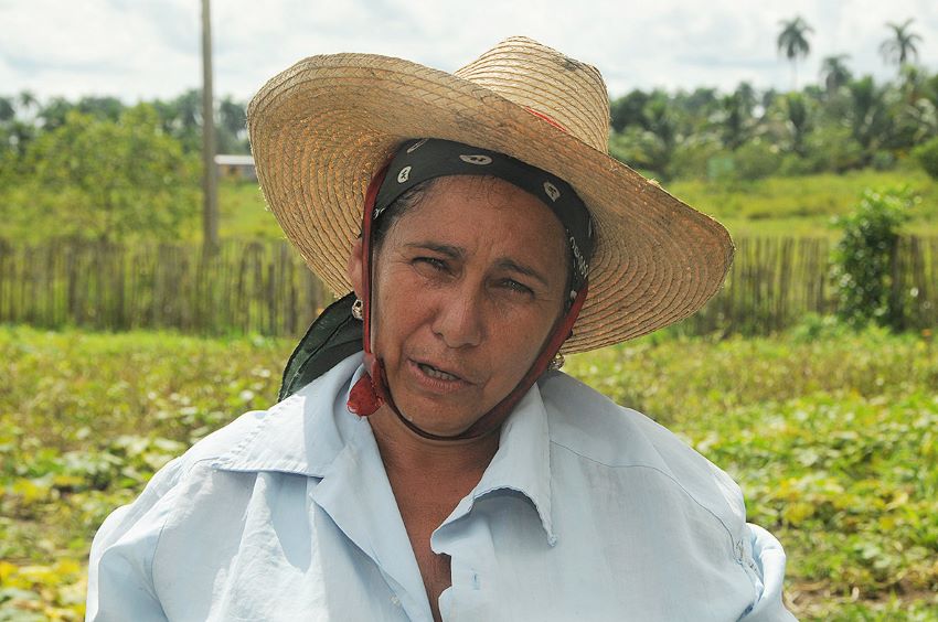 Mujer rural Zenaida