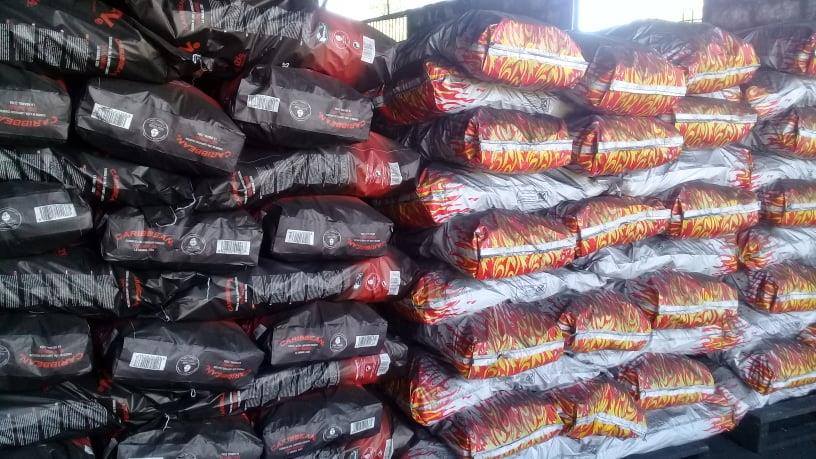 The volumes of charcoal for export are increased