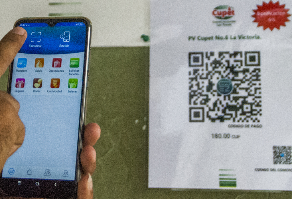 The QR codes are one of the options for electronic payment through digital platforms.