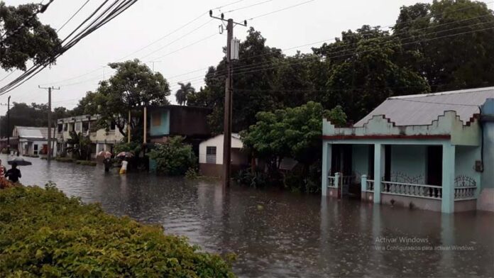 Flooding in the southern municipality of Colombia