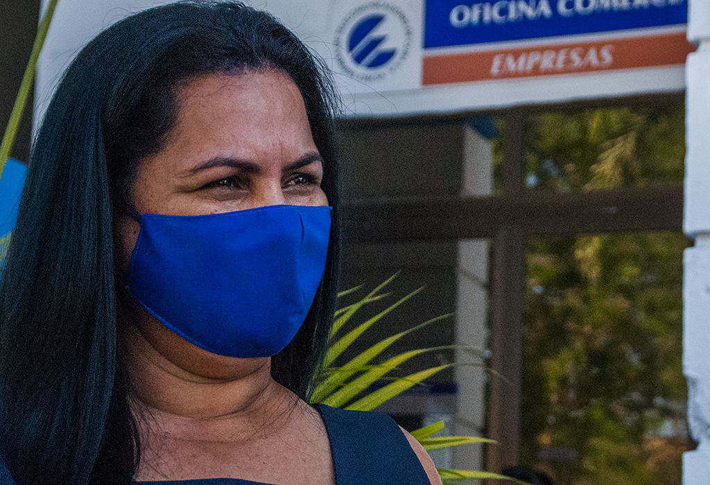 ETECSA worker Annelis Martínez Aquiles