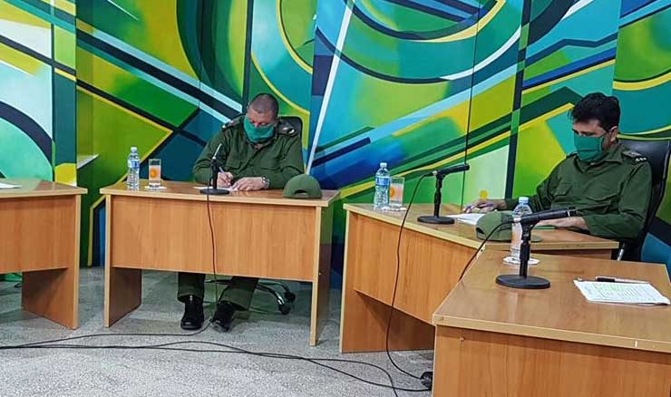 Top authorities of the Provincial Defense Council in Las Tunas