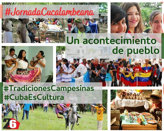 Several artistic expressions and peasantry traditions converge in the Cucalambeana Fiesta