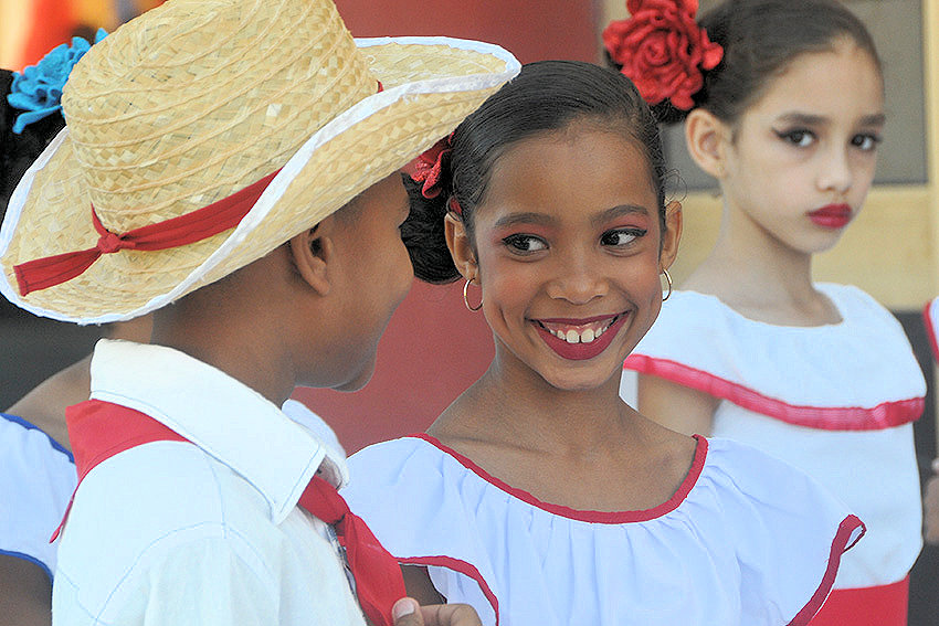 Children defended Cuban tradition at the Cucalambeana Fiesta