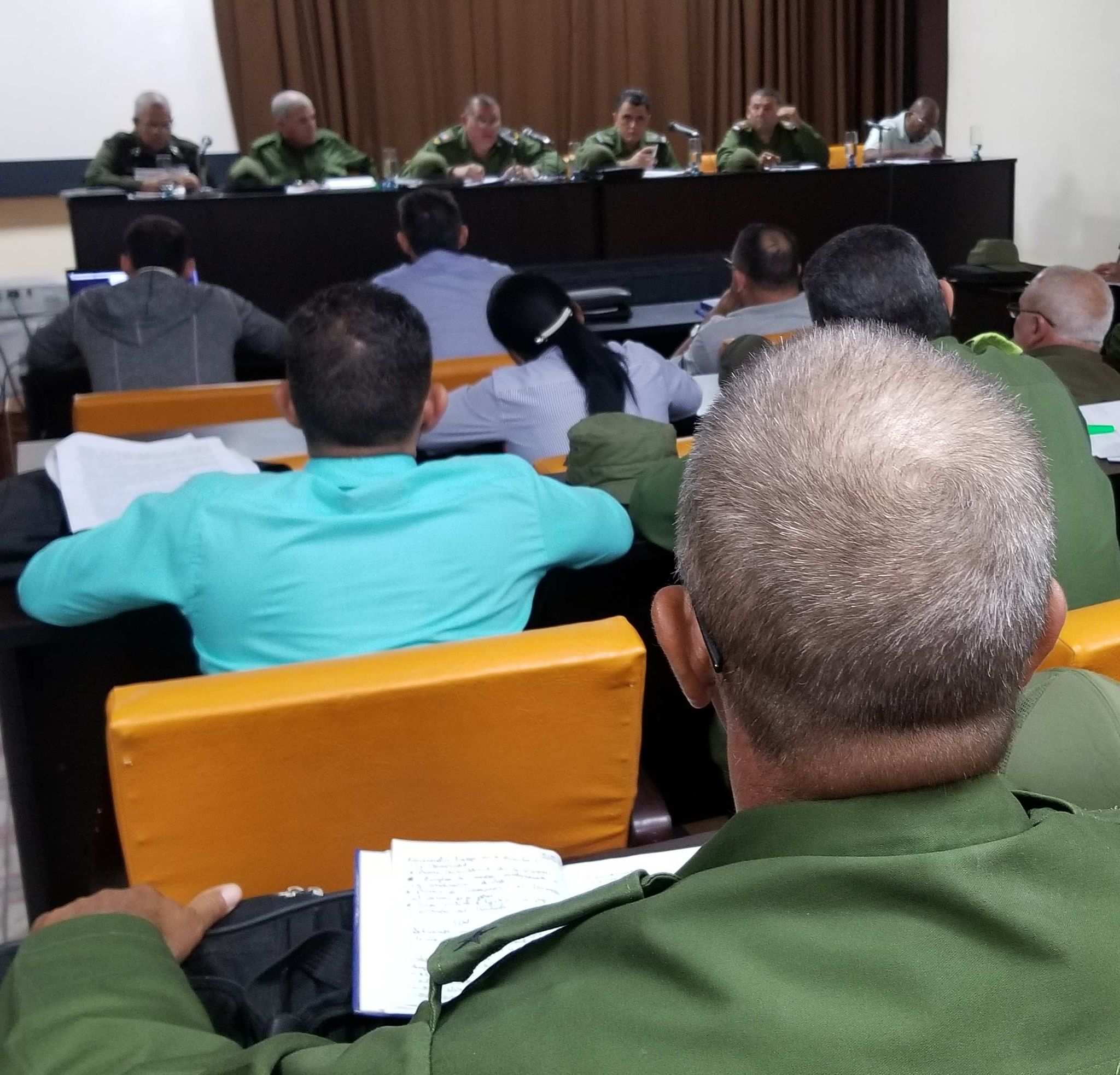 Las Tunas' Provincial Defense Council meeting