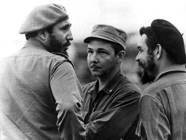 Fidel, Raúl and  Che, 1963