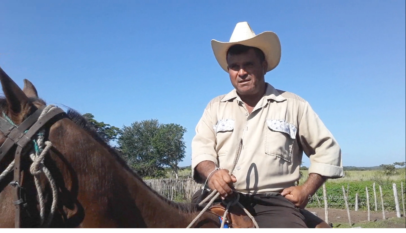 Cattle rancher Angel Luis Rodríguez 