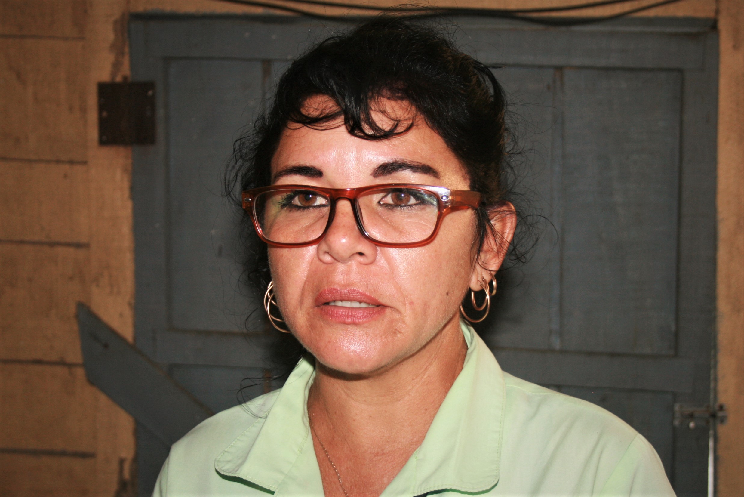 Directora del museo de Majibacoa