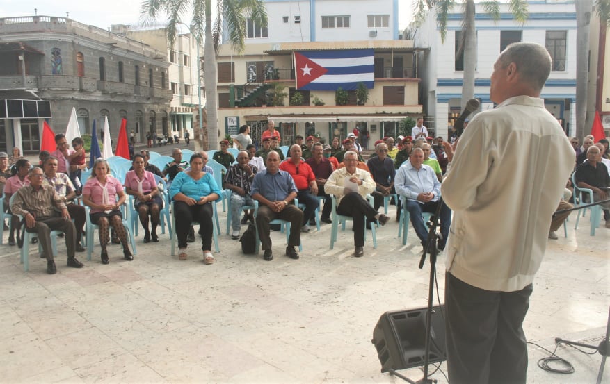 National Act for the Cuban Historian Day in Las Tunas.