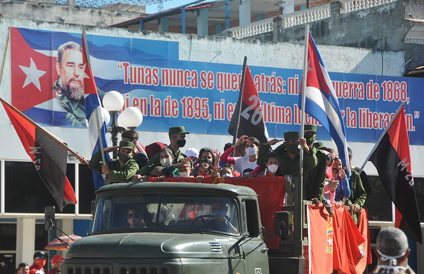 Las Tunas reissues the passage of the Freedom Caravan
