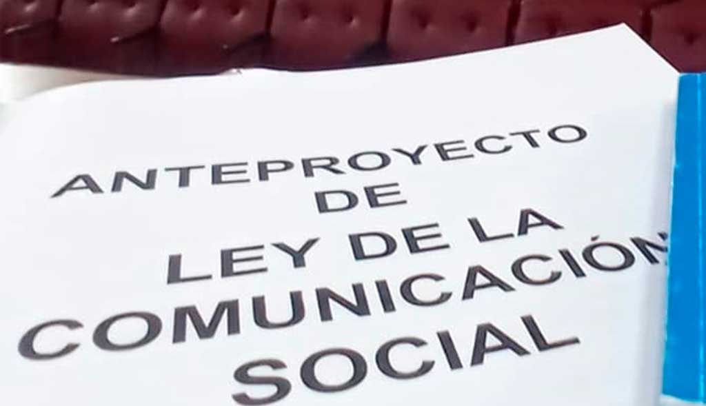 Cuba anteproyecto ley de Comunicacion Social
