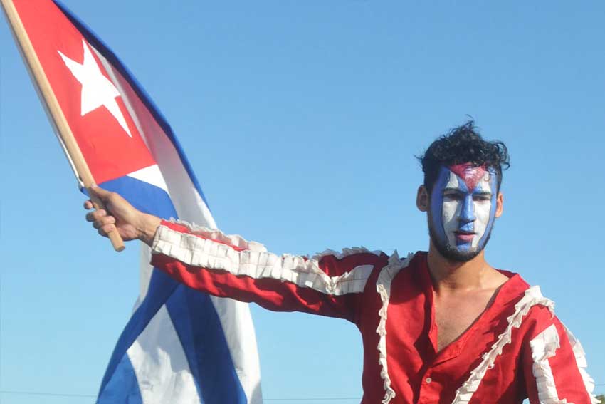 Desfile del Primero de Mayo, Día Internacional de los Trabajadores, en Las Tunas