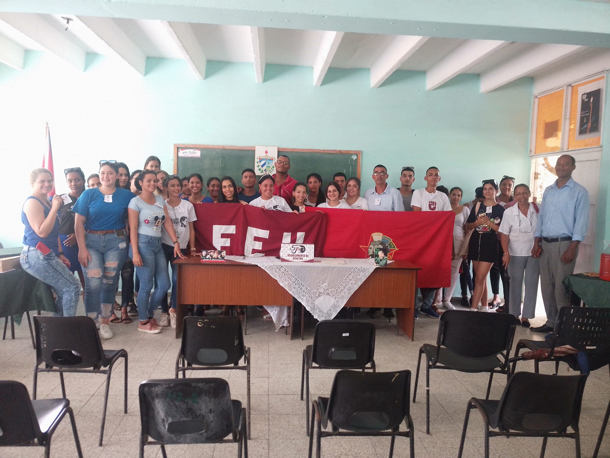 Las Tunas University holds grassroots assemblies of the 12th Congress of the Young Communist League (UJC)