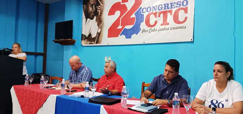 Comisión Organizadora del 22 Congreso de la CTC visita Las Tunas.