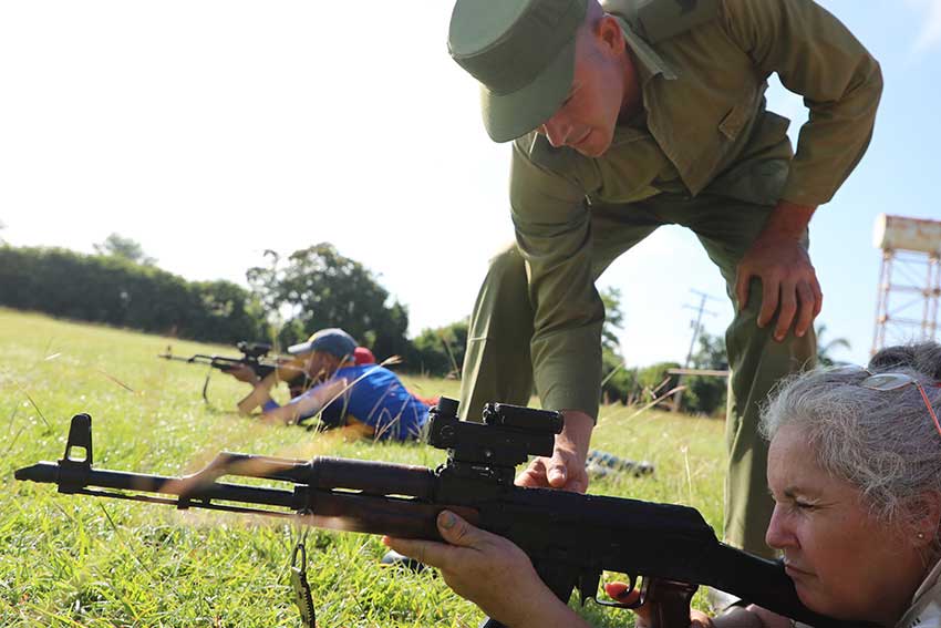 Día Territorial de la Defensa en Omaja, Majibacoa, Las Tunas.