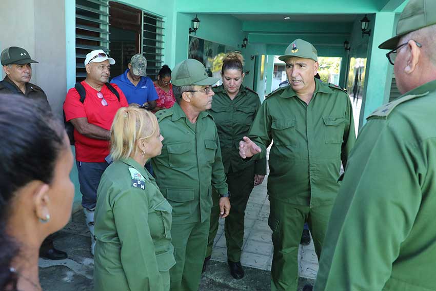 Día Territorial de la Defensa en Omaja, Majibacoa, Las Tunas.