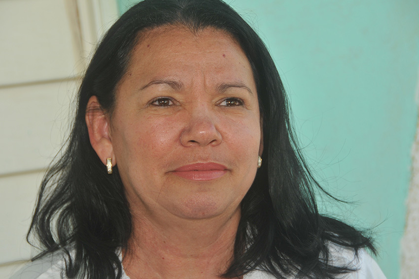 Leilys Pérez Naranjo directora del hogar manati