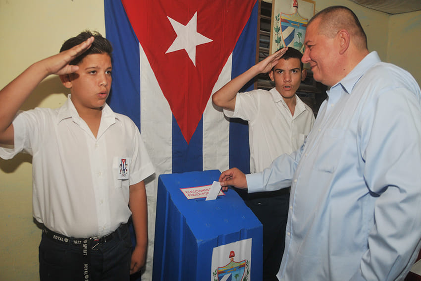 Manuel René Pérez Gallego, first secretary of the Cuban Communist Party in Las Tunas