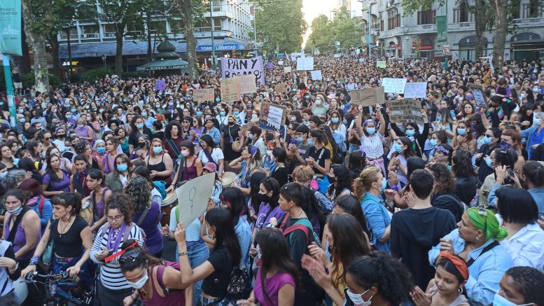 Protesta Uruguay